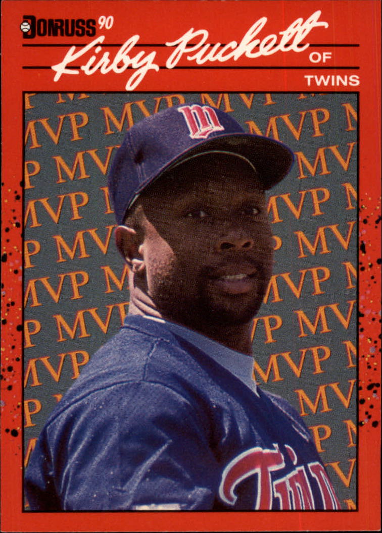  1990 Leaf Baseball #123 Kirby Puckett Minnesota Twins