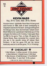  1990 Donruss #589 Kevin Bass DP NM-MT Astros : Collectibles &  Fine Art