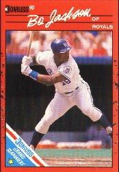  1991 Donruss Bonus Cards #BC10 Bo Jackson NM-MT Kansas