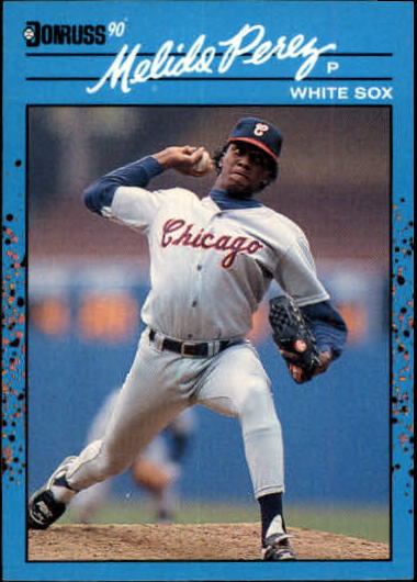 1990 Donruss Best AL #18 Melido Perez UER/Listed as an Expo/rather than White Sox