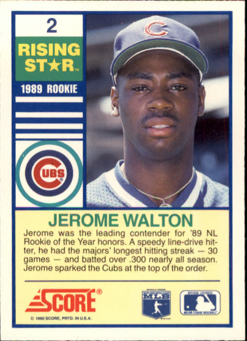 A4501- 1990 Score Rising Stars BB Card #s 1-100 -You Pick- 15+ FREE US SHIP - Picture 5 of 199