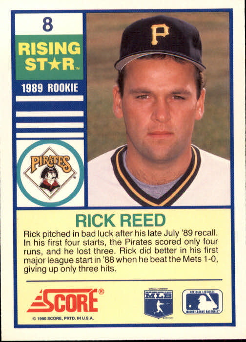 A4501- 1990 Score Rising Stars BB Card #s 1-100 -You Pick- 15+ FREE US SHIP - Picture 17 of 199