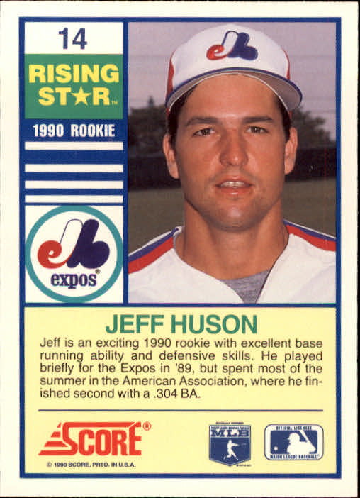 A4501- 1990 Score Rising Stars BB Card #s 1-100 -You Pick- 15+ FREE US SHIP - Picture 29 of 199