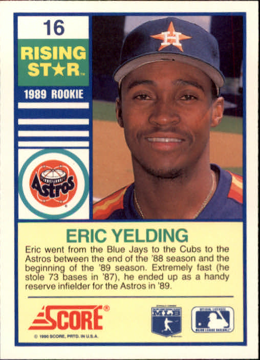 A4501- 1990 Score Rising Stars BB Card #s 1-100 -You Pick- 15+ FREE US SHIP - Picture 33 of 199