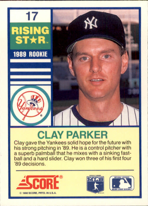 A4501- 1990 Score Rising Stars BB Card #s 1-100 -You Pick- 15+ FREE US SHIP - Picture 35 of 199