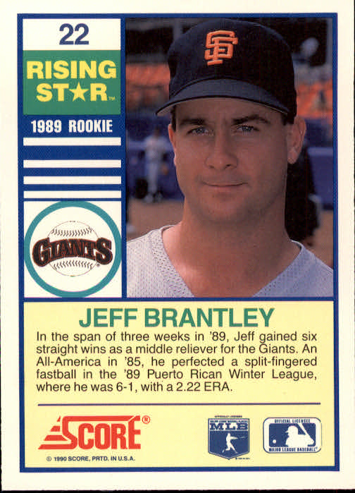 A4501- 1990 Score Rising Stars BB Card #s 1-100 -You Pick- 15+ FREE US SHIP - Picture 45 of 199