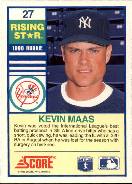 A4501- 1990 Score Rising Stars BB Card #s 1-100 -You Pick- 15+ FREE US SHIP - Picture 55 of 199