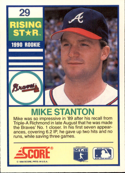 A4501- 1990 Score Rising Stars BB Card #s 1-100 -You Pick- 15+ FREE US SHIP - Picture 59 of 199