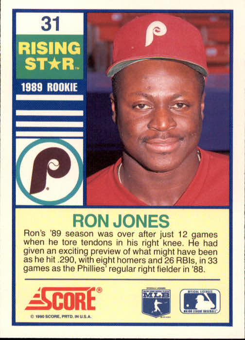 A4501- 1990 Score Rising Stars BB Card #s 1-100 -You Pick- 15+ FREE US SHIP - Picture 63 of 199