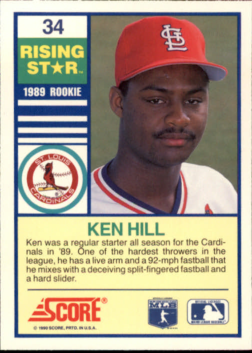 A4501- 1990 Score Rising Stars BB Card #s 1-100 -You Pick- 15+ FREE US SHIP - Picture 69 of 199