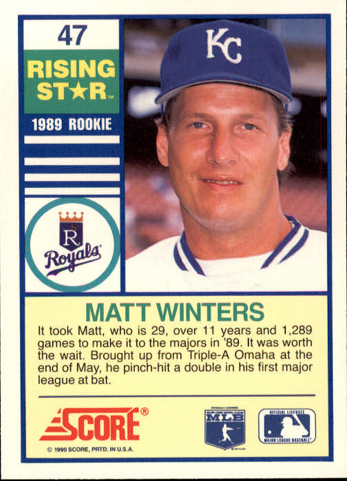 A4501- 1990 Score Rising Stars BB Card #s 1-100 -You Pick- 15+ FREE US SHIP - Picture 93 of 199