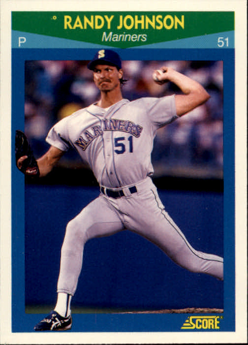 1990 Score Rising Stars #52 Randy Johnson