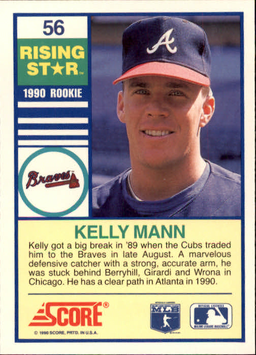 A4501- 1990 Score Rising Stars BB Card #s 1-100 -You Pick- 15+ FREE US SHIP - Picture 111 of 199