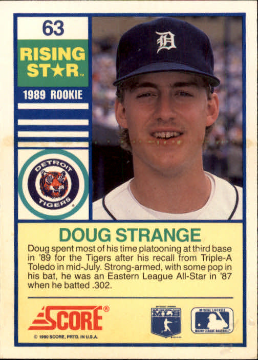 A4501- 1990 Score Rising Stars BB Card #s 1-100 -You Pick- 15+ FREE US SHIP - Picture 125 of 199