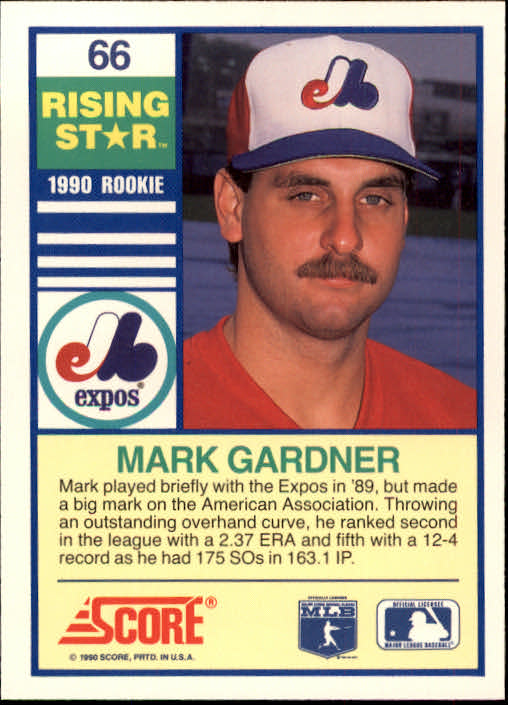 A4501- 1990 Score Rising Stars BB Card #s 1-100 -You Pick- 15+ FREE US SHIP - Picture 131 of 199