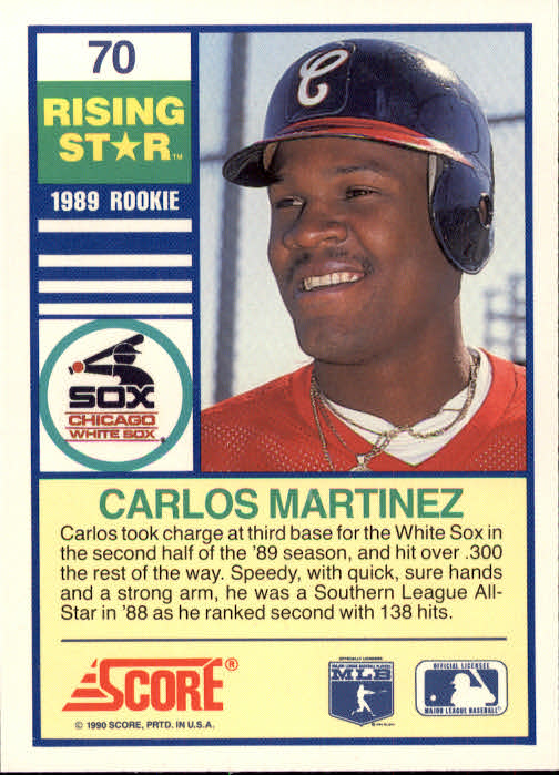A4501- 1990 Score Rising Stars BB Card #s 1-100 -You Pick- 15+ FREE US SHIP - Picture 139 of 199
