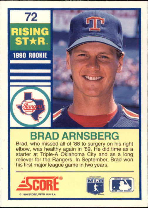 A4501- 1990 Score Rising Stars BB Card #s 1-100 -You Pick- 15+ FREE US SHIP - Picture 143 of 199