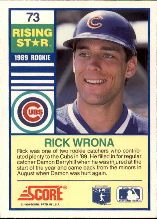 A4501- 1990 Score Rising Stars BB Card #s 1-100 -You Pick- 15+ FREE US SHIP - Picture 145 of 199