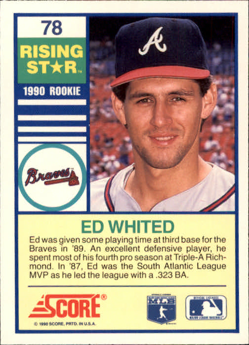 A4501- 1990 Score Rising Stars BB Card #s 1-100 -You Pick- 15+ FREE US SHIP - Picture 155 of 199