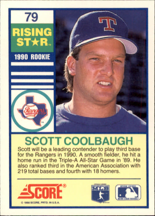 A4501- 1990 Score Rising Stars BB Card #s 1-100 -You Pick- 15+ FREE US SHIP - Picture 157 of 199