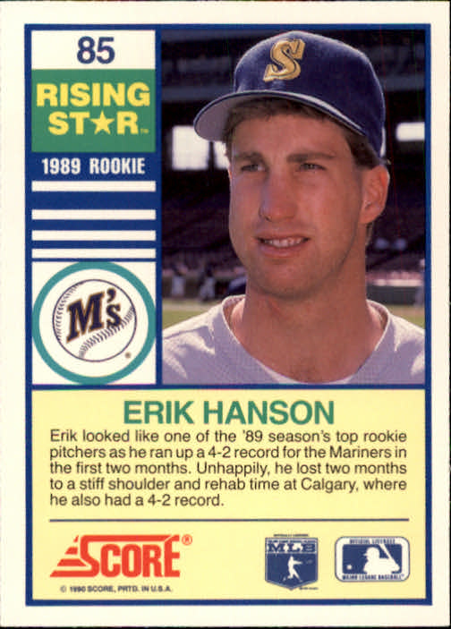 A4501- 1990 Score Rising Stars BB Card #s 1-100 -You Pick- 15+ FREE US SHIP - Picture 169 of 199