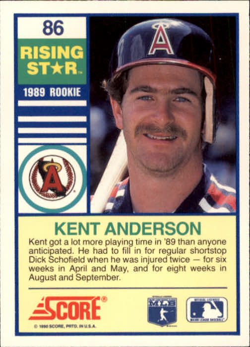 A4501- 1990 Score Rising Stars BB Card #s 1-100 -You Pick- 15+ FREE US SHIP - Picture 171 of 199