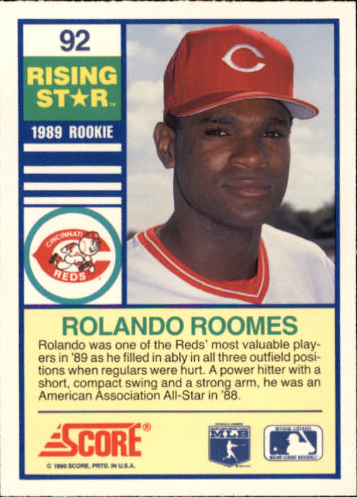 A4501- 1990 Score Rising Stars BB Card #s 1-100 -You Pick- 15+ FREE US SHIP - Picture 183 of 199
