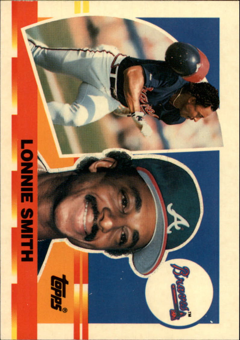 1990 Topps Big #7 Lonnie Smith