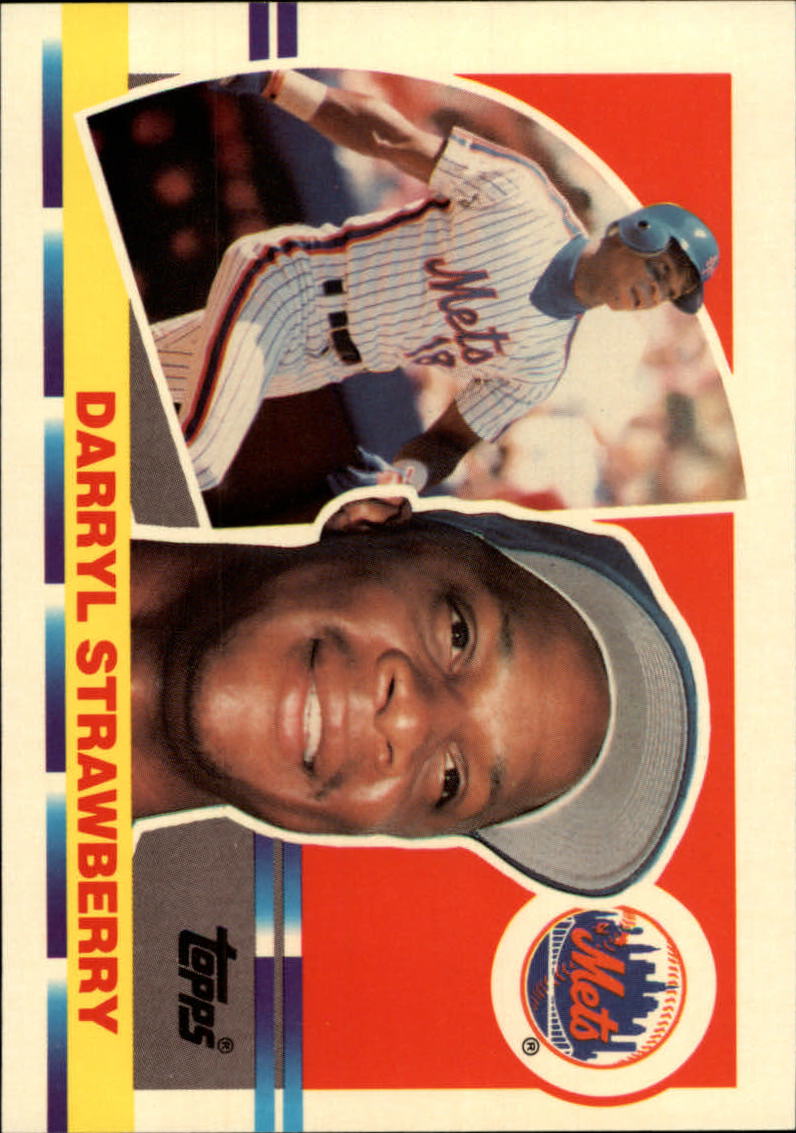 1990 Topps Big #186 Darryl Strawberry - NM-MT | eBay