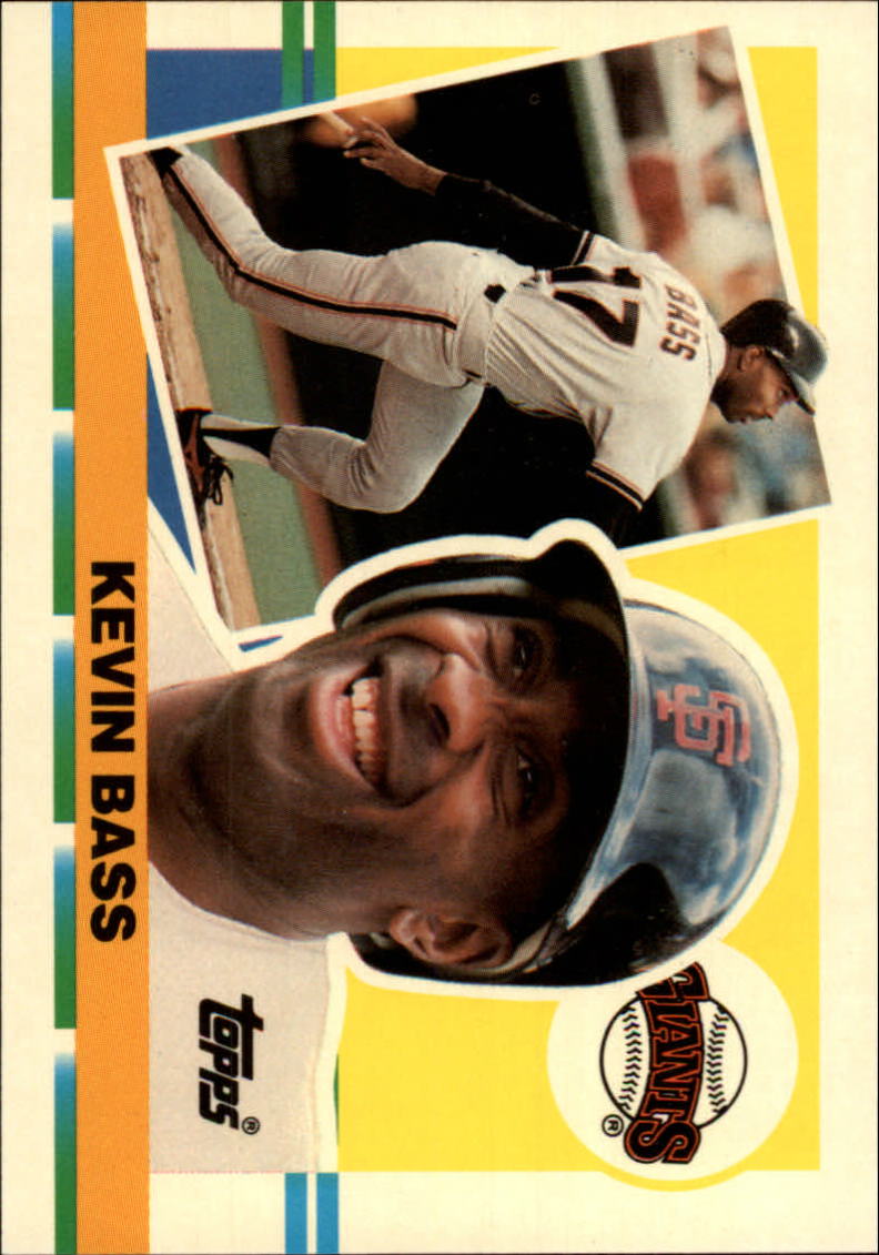 1990 Topps Big #236 Kevin Bass