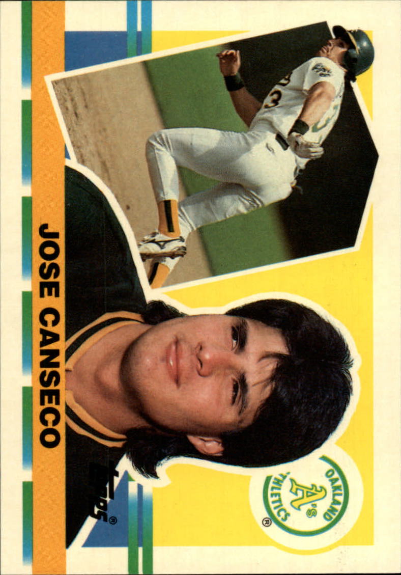 1990 Topps Big #270 Jose Canseco