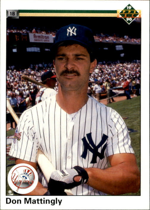 Don Mattingly 1990 Upper Deck #191 Yankees baseball Card