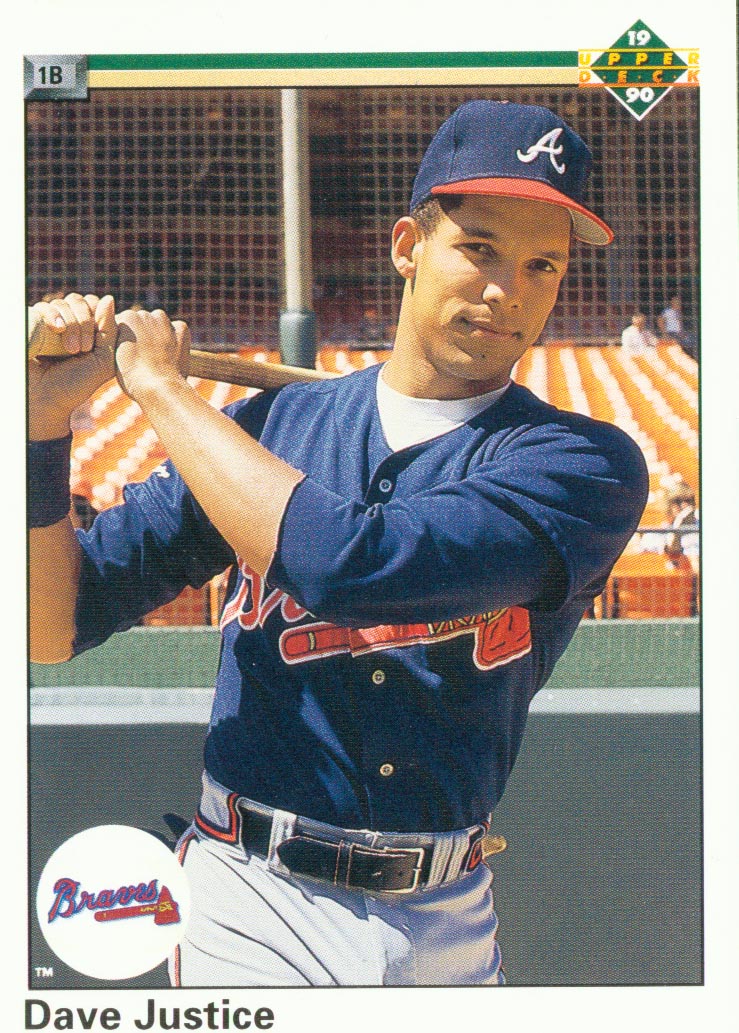 1990 Upper Deck Atlanta Braves Baseball Card #711 David ...