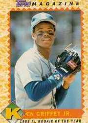 1989 Classic Travel Purple #193 Ken Griffey Jr. - NM-MT - Southpaw Cards