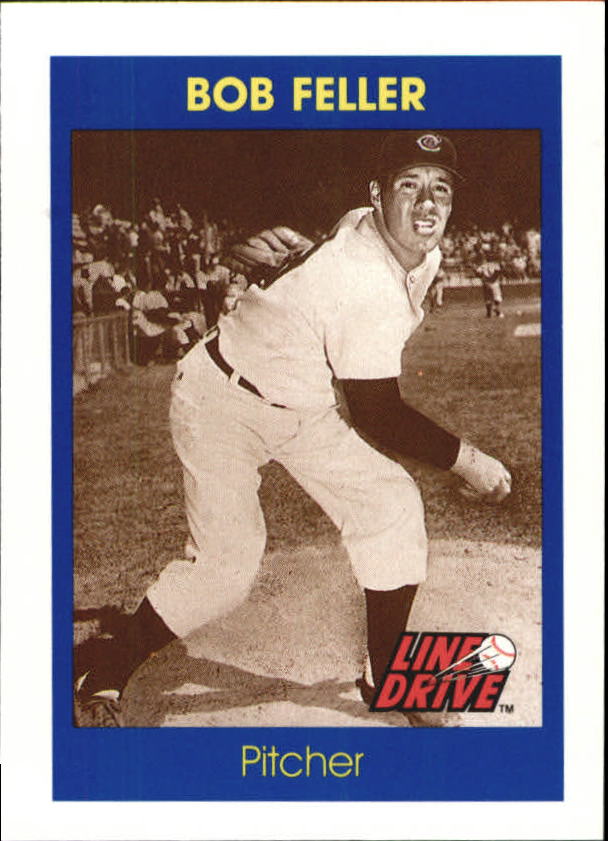 1991 Line Drive #43 Bob Feller