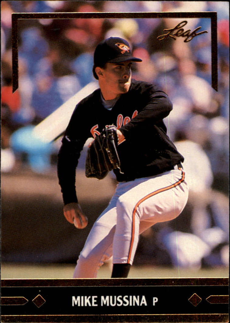 1991 Leaf Gold Rookies #BC12 Mike Mussina