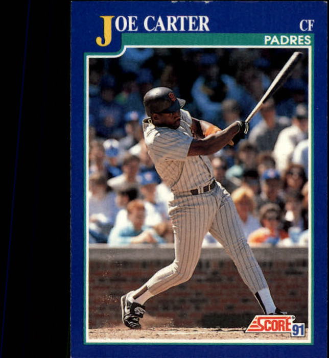 1991 Score #9 Joe Carter