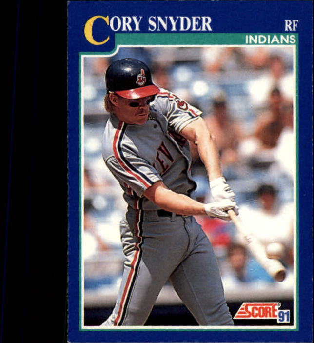 1991 Score #19 Cory Snyder