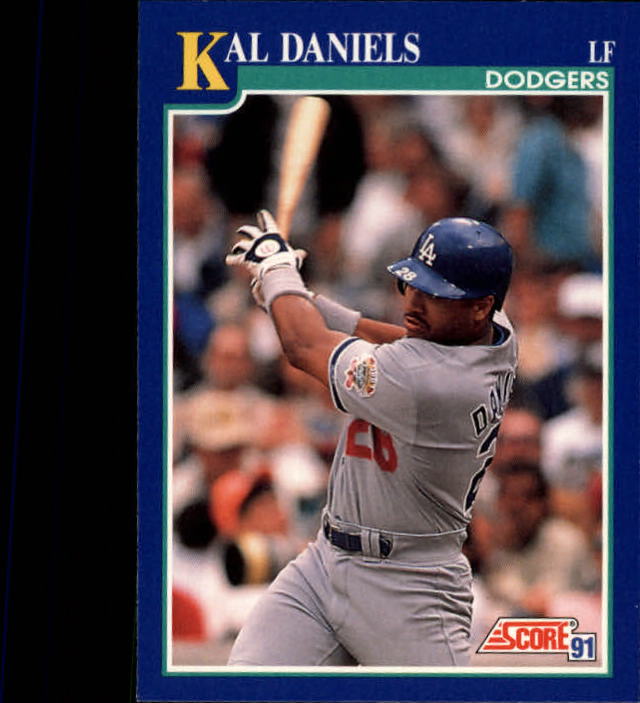 1991 Score #20 Kal Daniels