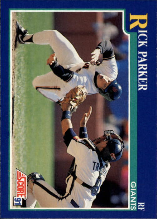 1991 Score #58 Rick Parker