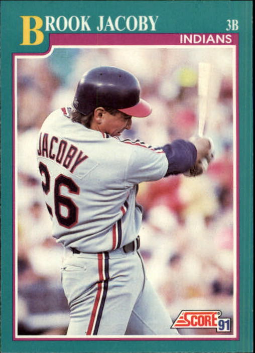 1991 Score #162 Brook Jacoby