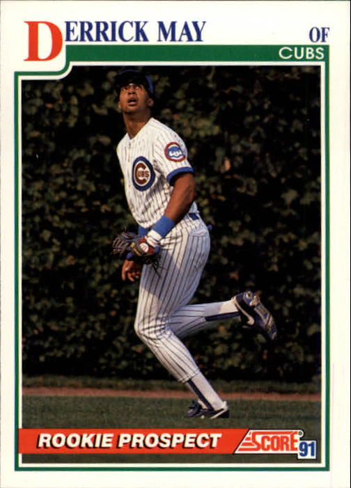 1991 Score #379 Derrick May