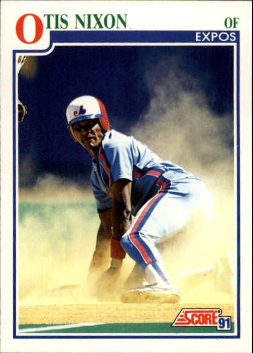 1986 Fleer #591 Otis Nixon VG RC Rookie Cleveland Indians