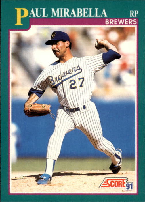 A6419- 1991 Score Baseball Cards 498-747 +Rookies -You Pick- 15+ FREE US SHIP - Picture 122 of 499