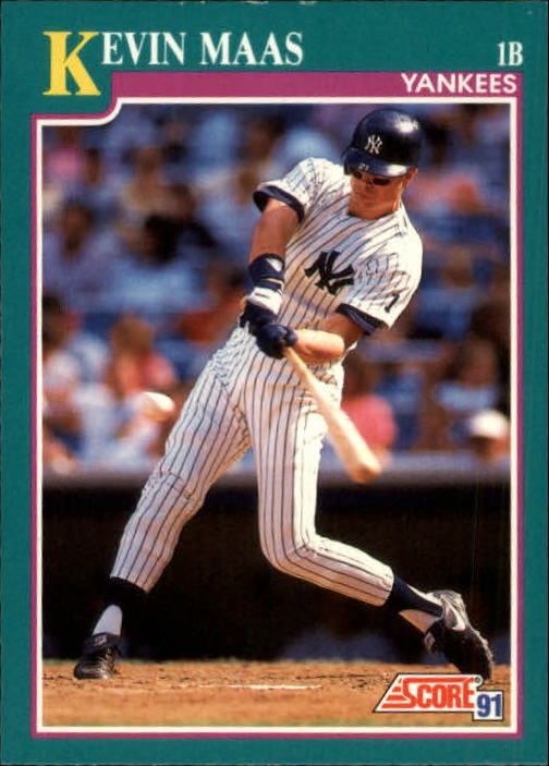 A6419- 1991 Score Baseball Cards 498-747 +Rookies -You Pick- 15+ FREE US SHIP - Picture 206 of 499