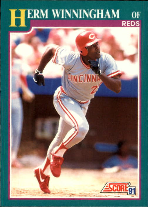 1991 Score #656 Herm Winningham