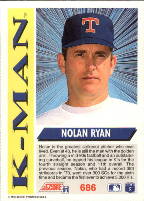 A6419- 1991 Score Baseball Cards 498-747 +Rookies -You Pick- 15+ FREE US SHIP - Picture 379 of 499