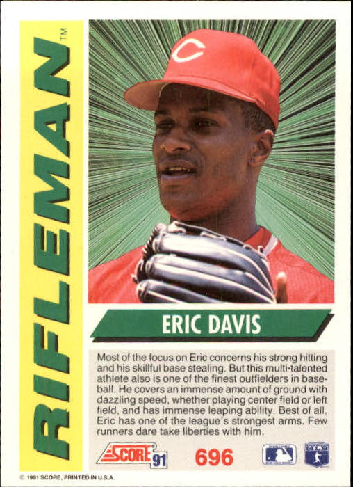 A6419- 1991 Score Baseball Cards 498-747 +Rookies -You Pick- 15+ FREE US SHIP - Picture 397 of 499