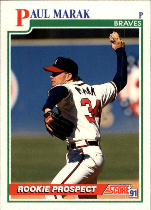 A6419- 1991 Score Baseball Cards 498-747 +Rookies -You Pick- 15+ FREE US SHIP - Picture 428 of 499