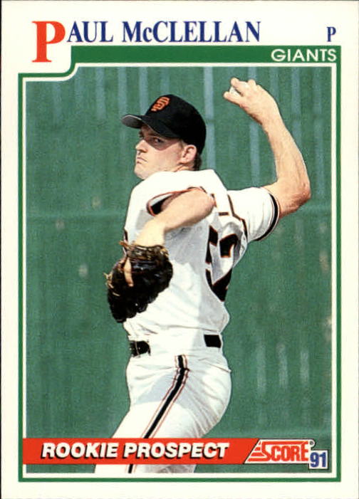 A6419- 1991 Score Baseball Cards 498-747 +Rookies -You Pick- 15+ FREE US SHIP - Picture 456 of 499